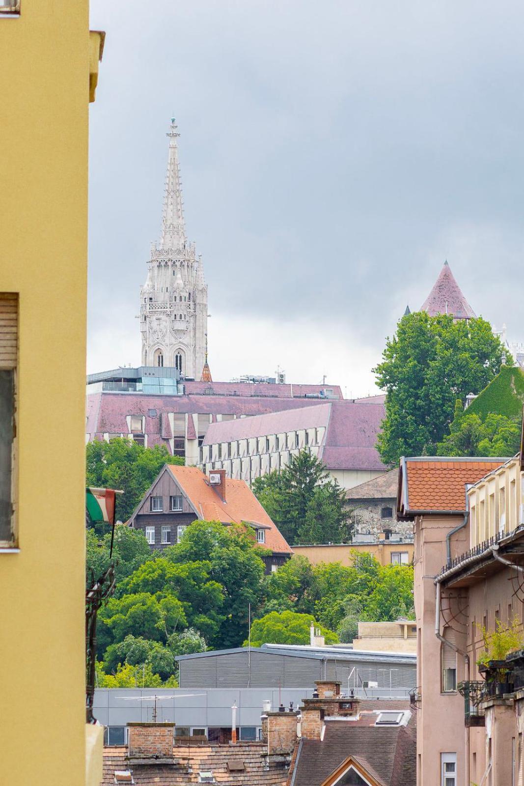 Designer Vintage Home Near Castle District Budapešť Exteriér fotografie